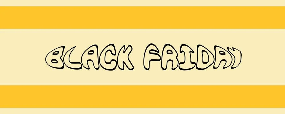 BLACK FRIDAY Stock Illustration