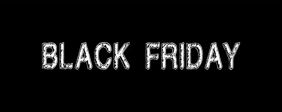 BLACK FRIDAY Stock Illustration