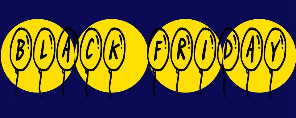 BLACK FRIDAY Stock Illustration