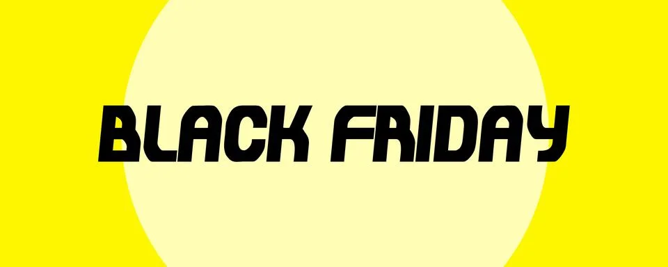 BLACK FRIDAY Stock Illustration