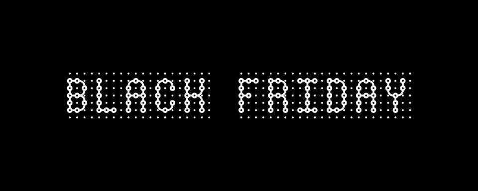 BLACK FRIDAY Illustrazione stock