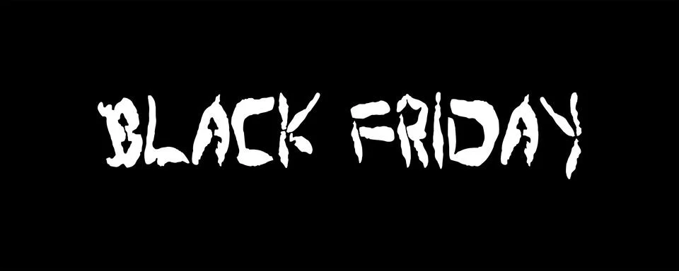 BLACK FRIDAY Stock Illustration