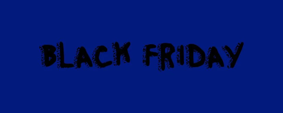 BLACK FRIDAY Stock Illustration