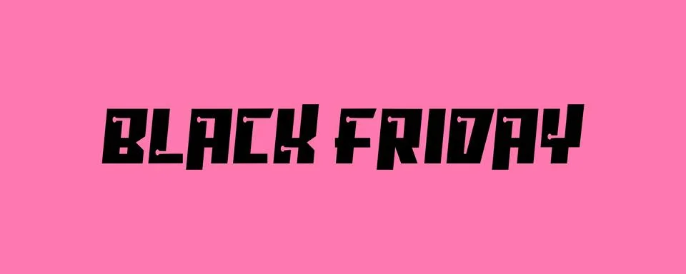 BLACK FRIDAY Stock Illustration
