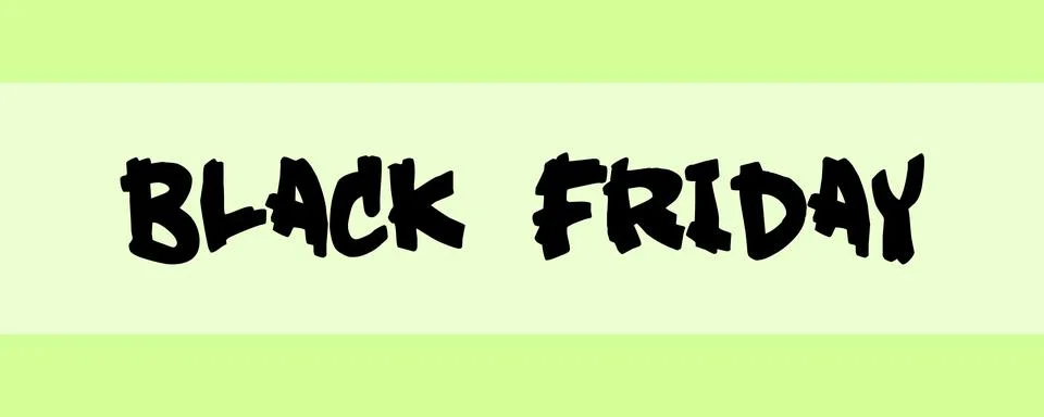 BLACK FRIDAY Stock Illustration