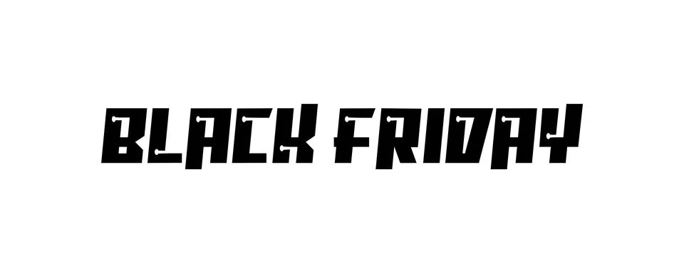 BLACK FRIDAY Stock Illustration
