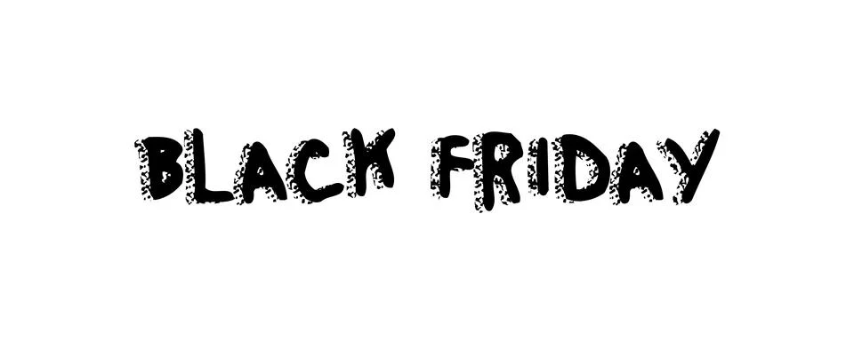 BLACK FRIDAY Illustrazione stock