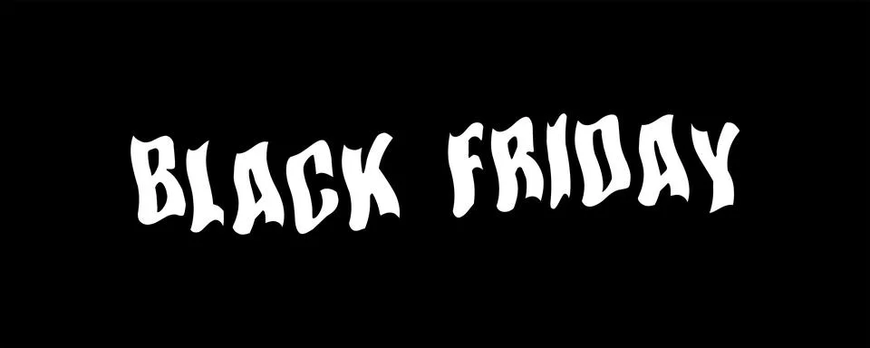 BLACK FRIDAY Illustrazione stock