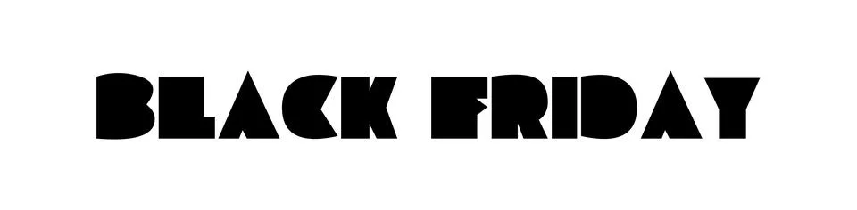 BLACK FRIDAY Stock Illustration