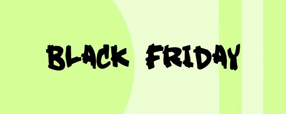 BLACK FRIDAY Stock Illustration