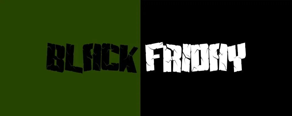 BLACK FRIDAY Stock Illustration