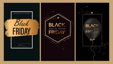 Black Friday Stock Illustration