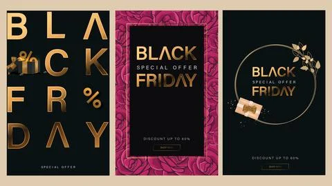 Black Friday Illustrazione stock