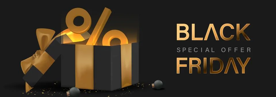 Black Friday Illustrazione stock