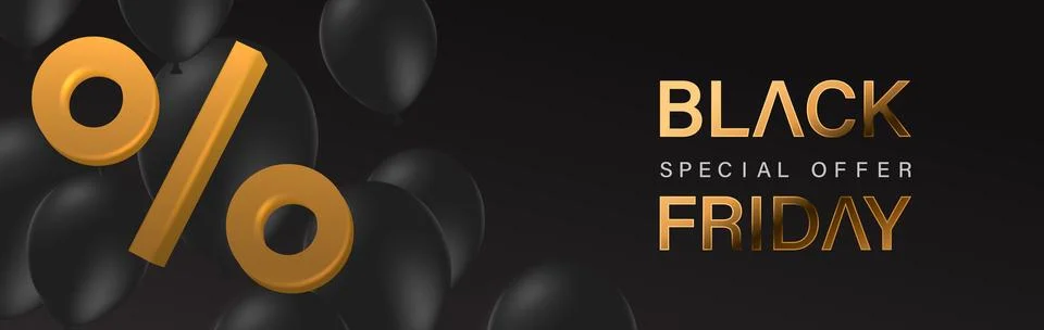 Black Friday Stock Illustration