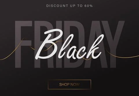 Black Friday Stock Illustration