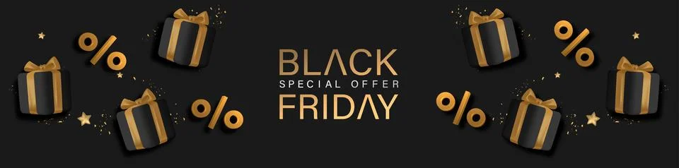 Black Friday Stock Illustration