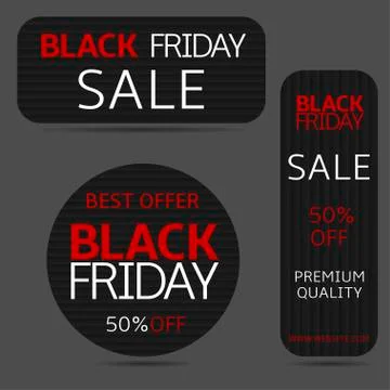 Black friday illustration Stock Illustration