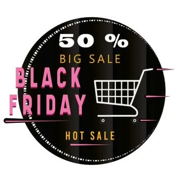 Black friday image Stock Illustration