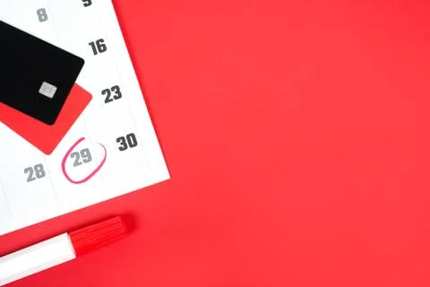 Black friday inspired flatlay Stock Photos