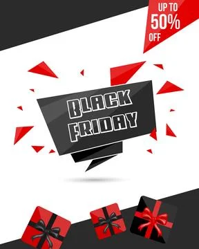 Black friday instagram Stock Illustration