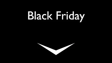 Black Friday intro outro 库存影片 80920262