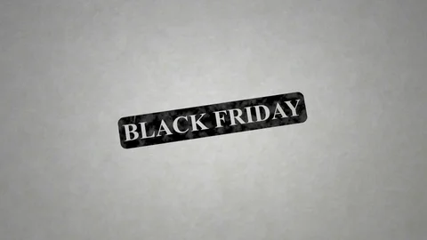 Black Friday intro outro 库存影片 80920293