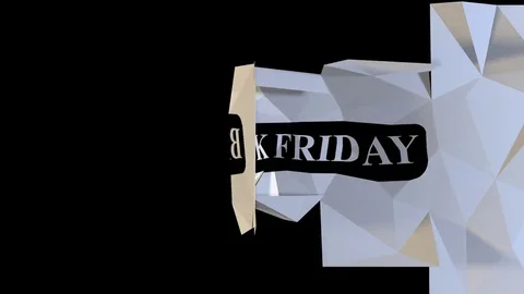 Black Friday intro outro Video stock 80920295