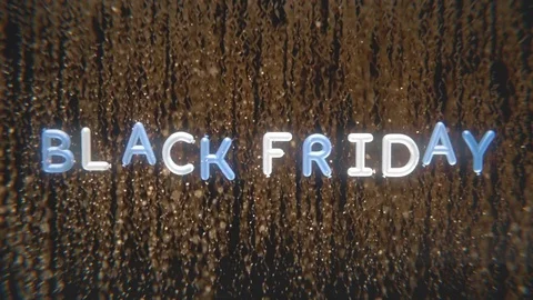 Black Friday intro outro 库存影片 80920331