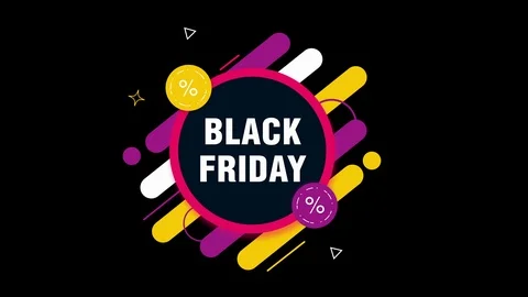 Black Friday label. Stock Footage 118964688