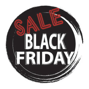 Black Friday Label Stock Illustration