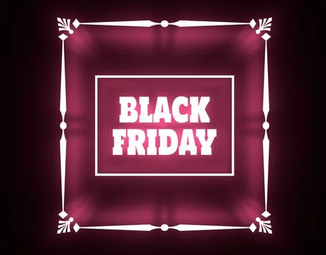 Black Friday lettering Stock Illustration