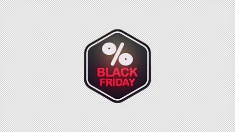 Black Friday Limited Time Offer Animation | Seamless Motion Background Stock Footage 320787923