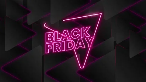 Black friday logo animation Stock Footage 166442000
