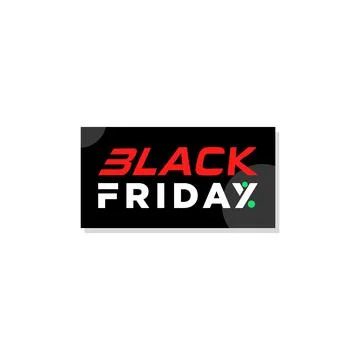 Black Friday Logo Stock Illustration