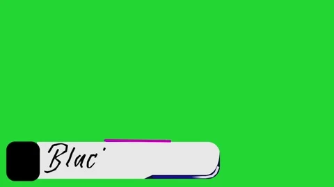 Black Friday Lower Third Green Screen Animation Stock Footage 314590484