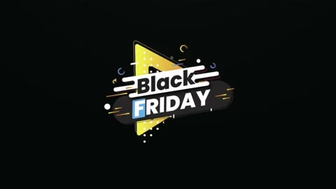 Black Friday motion graphic animation 2 Stock Footage 142929284