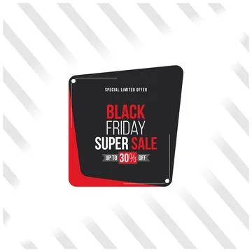 Black friday offer design template イラスト素材