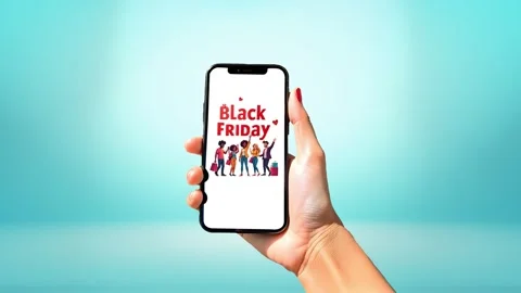 Black Friday offer promo Stock Footage 317380767
