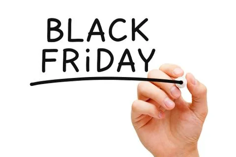 Black friday Stockfoto's