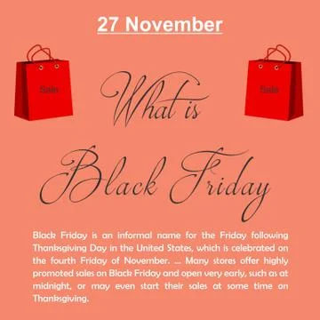 Black Friday Poster Stock Illustration