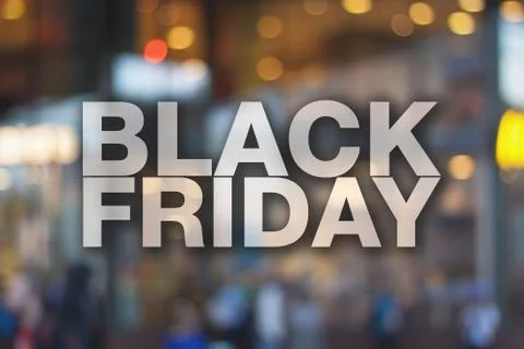 Black friday poster. Stock Photos