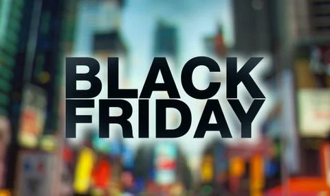 Black friday poster. Stock Photos