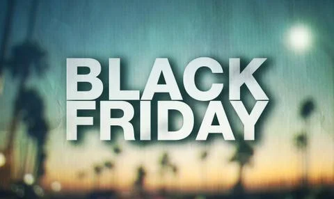 Black friday poster. Stock Photos