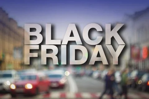 Black friday poster. Stock Photos
