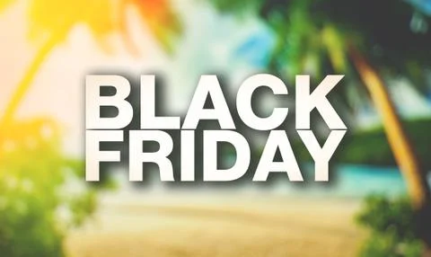 Black friday poster. Stock Photos