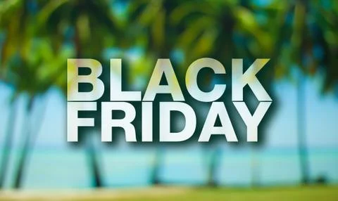 Black friday poster. Stock Photos