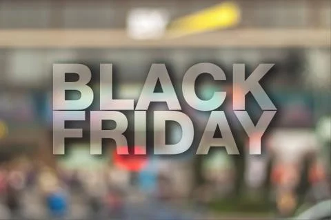 Black friday poster. Stock Photos