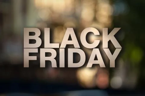 Black friday poster. Stock Photos