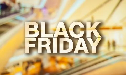 Black friday poster. Stock Photos